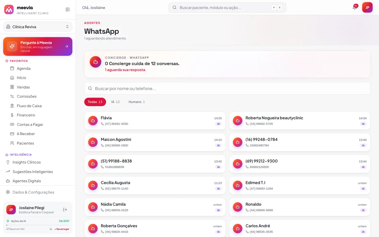 Dashboard de vendas em tempo real